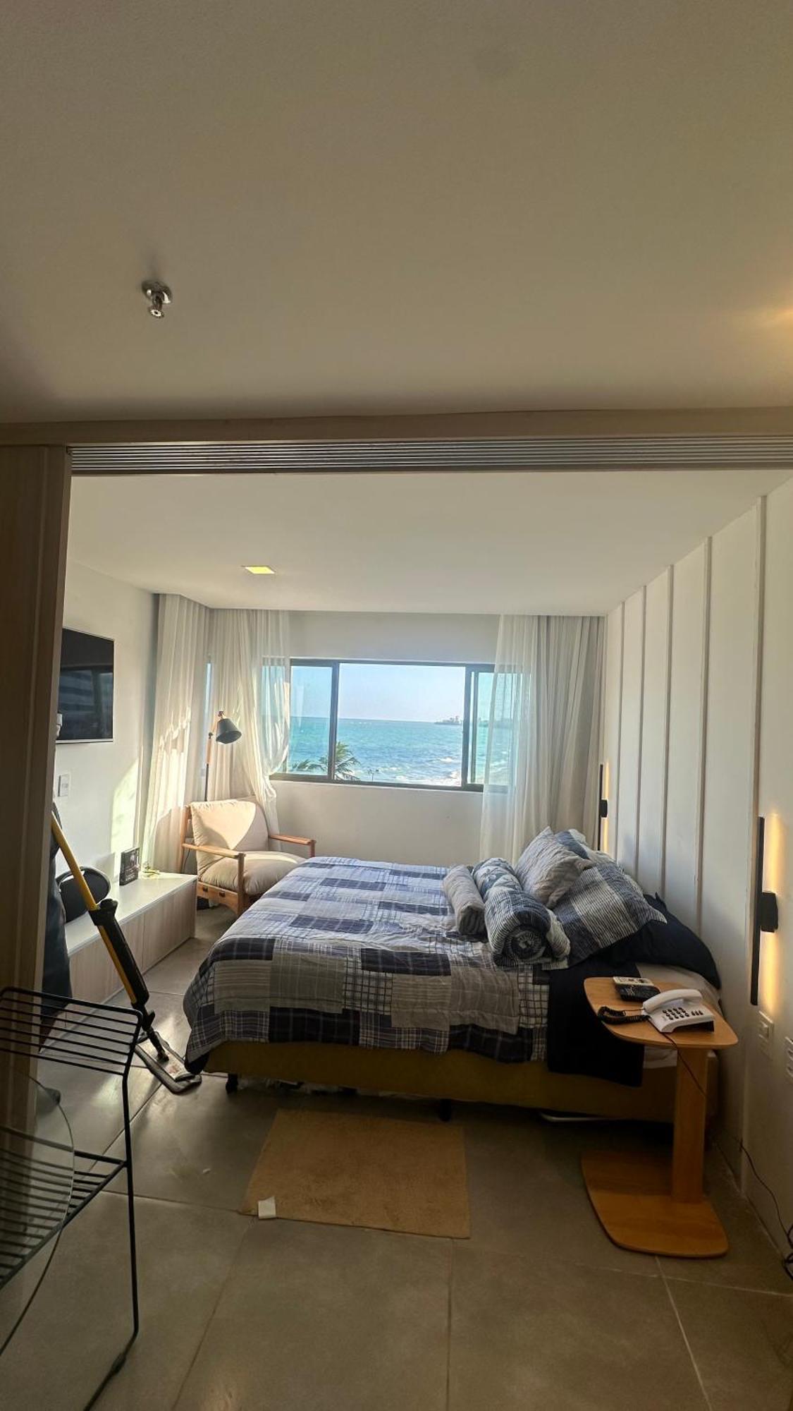 Flat Em Hotel De Luxo Beira Mar Da Grife Ritz Suites Com Vista Ampla Para Todo O Mar Da Cruz Das Almas, Jatiuca E Ponta Verde, Com Toda Estrutura De Um Hotel Lindo E Arrojado, Academia, Piscina E Muito Mais, Venha Viver Essa Experiencia Incrivel! Maceió Esterno foto